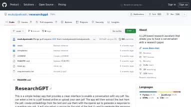 Нейросеть ResearchGPT - Таблицы и PDF,Open Source,Наука и исследования