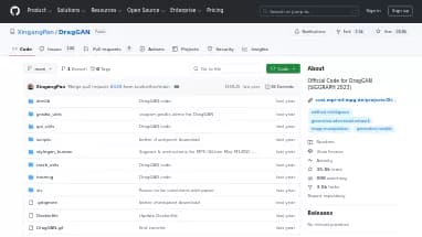 Нейросеть DragGAN - Open Source,Редактирование изображений