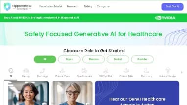 Нейросеть Hippocratic AI - Автономные ИИ,Здоровье