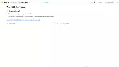 Нейросеть TryOffAnyone - Мода