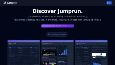 Нейросеть Jumprun - Полезные ИИ,Продуктивность