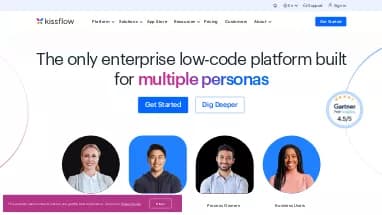 Нейросеть Kissflow Digital Workplace - No Code/Low Code,Автоматизация,Маркетинг