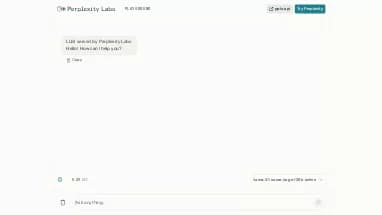 Нейросеть Labs by Perplexity - Полезные ИИ,Модель LLM