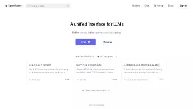 Нейросеть OpenRouter - Разработка ПО,Модель LLM