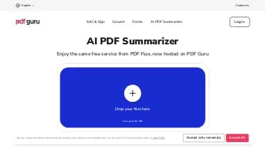 Нейросеть AI PDF Summarizer - Таблицы и PDF