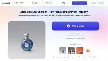 Нейросеть Pokecut - Маркетинг,Редактирование изображений