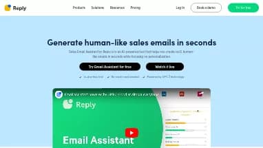 Нейросеть Reply IO - E-mail,Маркетинг
