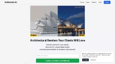 Нейросеть ReRender AI - Недвижимость и архитектура