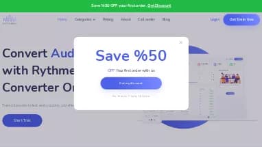 Нейросеть Rythmex - Транскрибация аудио и видео,Продуктивность,Образование,Перевод