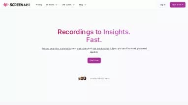 Нейросеть Screenapp - Продуктивность,Автоматизация