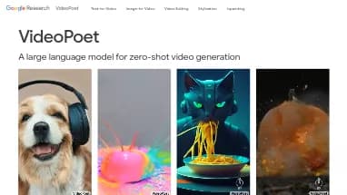 Нейросеть VideoPoet by Google - Скоро релиз,Генерация видео