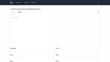 Нейросеть Speech Synthesis - Генерация голоса