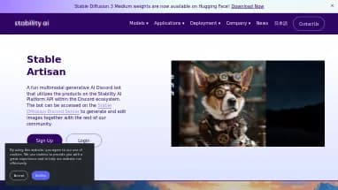 Нейросеть Stable Artisan - Генерация изображений,SMM
