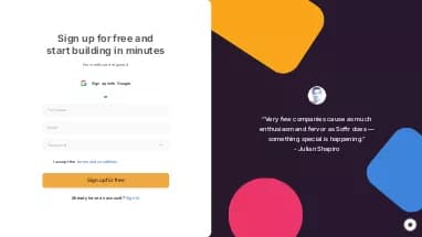 Нейросеть Softr Studio - No Code/Low Code,Маркетинг