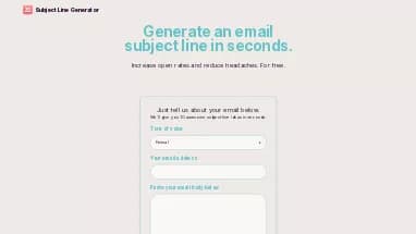 Нейросеть Subject Line Generator - E-mail,Маркетинг,Копирайтинг