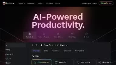 Нейросеть Taskade - Управление персоналом,Память,Продуктивность