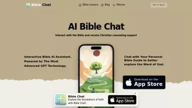 Нейросеть Bible Chat - Полезные ИИ,Чат-бот,Продуктивность,Автоматизация