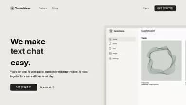 Нейросеть Transkribieren - Транскрибация аудио и видео,Продуктивность,Образование