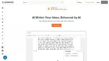 Нейросеть SciSpace AI Writer - Наука и исследования,Копирайтинг