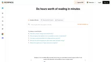 Нейросеть Scispace - Наука и исследования