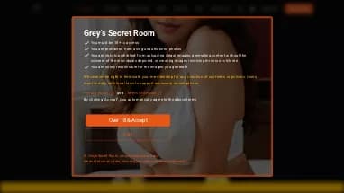Нейросеть Grey's Secret Room - Раздеть девушку (18+)