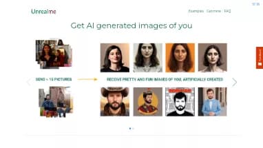 Нейросеть Unrealme - Аватары и цифровые 3D персонажи