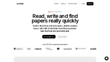 Нейросеть Unriddle - Наука и исследования,Суммаризация текста,Продуктивность,Образование