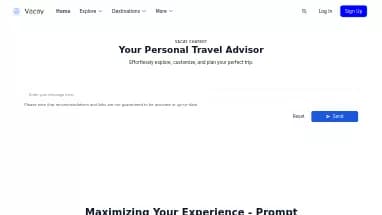 Нейросеть Vacation & Travel Chat - Чат-бот,Продуктивность,Путешествия