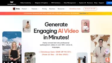 Нейросеть Wondershare Virbo - Генерация видео,Аватары и цифровые 3D персонажи