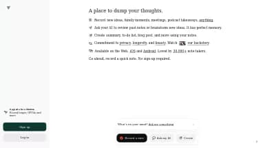 Нейросеть Voicenotes AI - Транскрибация аудио и видео,Продуктивность,Образование
