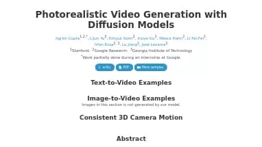 Нейросеть W.A.L.T - Скоро релиз,Генерация видео