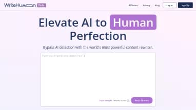 Нейросеть WriteHuman - Определение ИИ,Копирайтинг