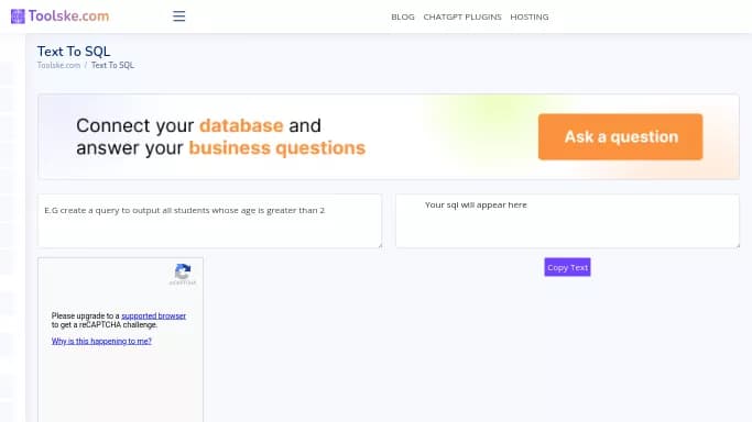 Text2SQL — бесплатная нейросеть   для разработки программного обеспечения. 