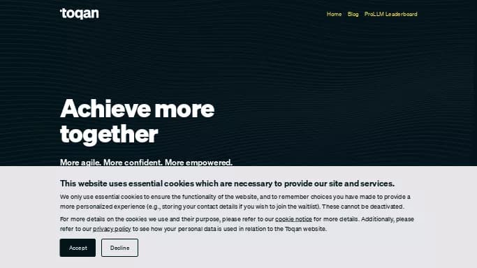 Toqan — платная нейросеть  , автономные ИИ (AGI). 