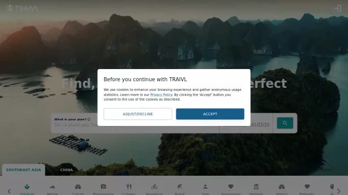 Traivl — бесплатная нейросеть   для повышения продуктивности,  для путешествий. 