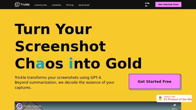 Trickle — бесплатная нейросеть   помогающие в управлении персоналом,  для повышения продуктивности. Бесплатная версия с ограниченным функционалом, есть платные тарифы.