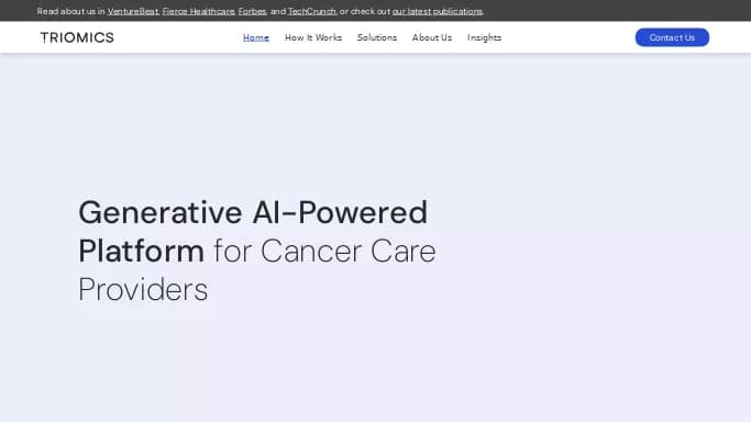 Triomics — платная нейросеть   в медицине. 