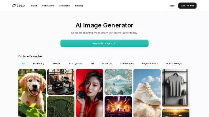 AI Image Generator — бесплатная нейросеть   для создания изображений. Бесплатная версия с ограниченным функционалом, есть платные тарифы.