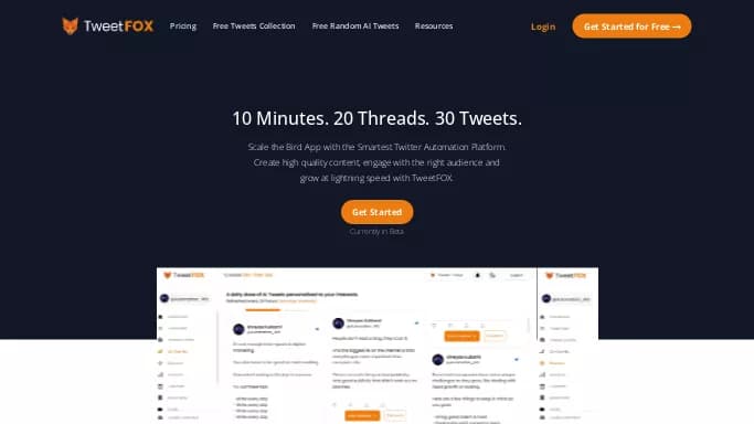 Tweetfox — бесплатная нейросеть   для SMM. Бесплатная версия с ограниченным функционалом, есть платные тарифы.