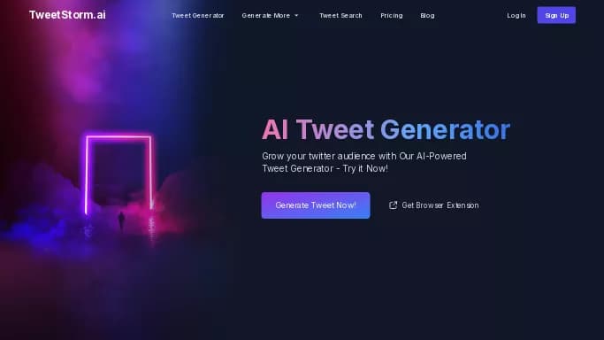 TweetStorm.ai — бесплатная нейросеть   для SMM. Бесплатная версия с ограниченным функционалом, есть платные тарифы.