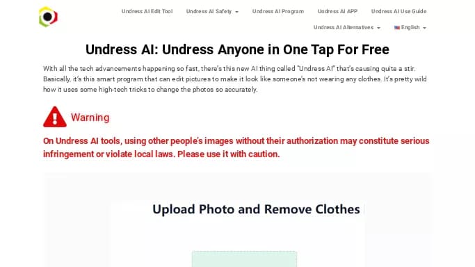 UndressAI.pro — бесплатная нейросеть   для раздевания девушек (18+). Бесплатная версия с ограниченным функционалом, есть платные тарифы.