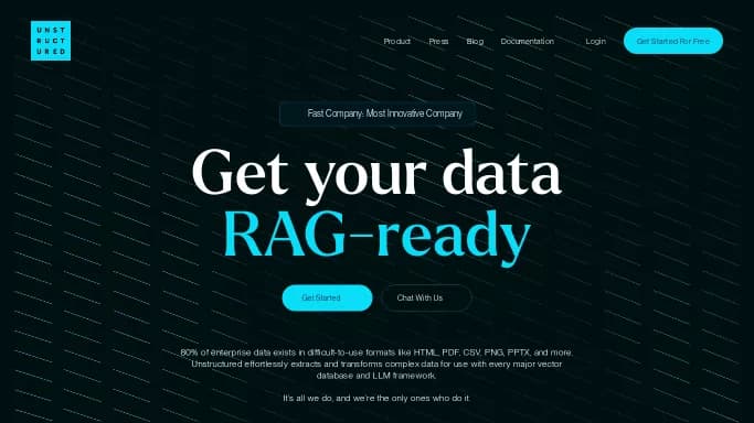 Unstructured Technologies — платная нейросеть   для научно-исследовательской деятельности. 