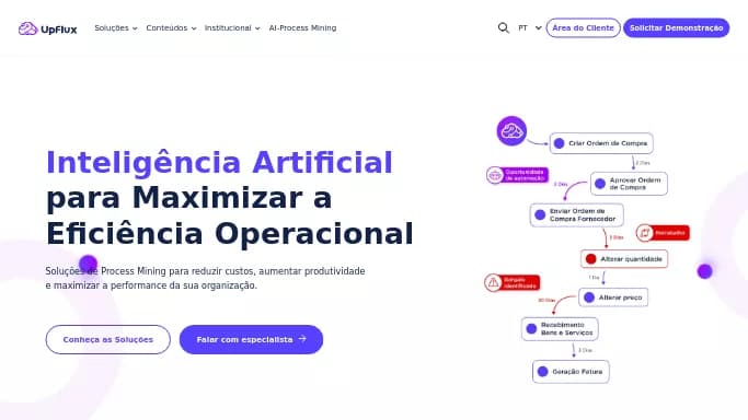 Upflux — платная нейросеть  для помощи в автоматизации. 