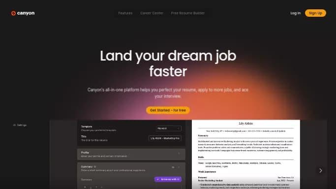 Canyon AI — платная нейросеть   помогающие в управлении персоналом. Бесплатная версия с ограниченным функционалом, есть платные тарифы.