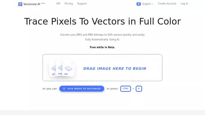 Vectorizer AI — платная нейросеть   для редактирования изображений. Бесплатная версия с ограниченным функционалом, есть платные тарифы.