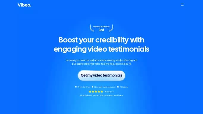 Vibeo — бесплатная нейросеть   для редактирования видео,  для создания видео,  для маркетинга. Бесплатная версия с ограниченным функционалом, есть платные тарифы.