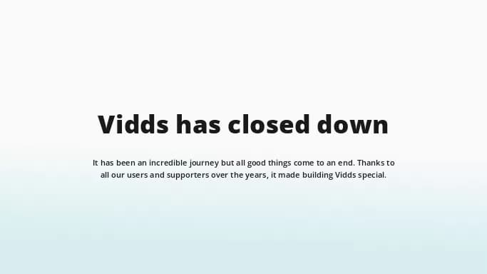 Vidds AI — платная нейросеть   для создания видео. Бесплатная версия с ограниченным функционалом, есть платные тарифы.