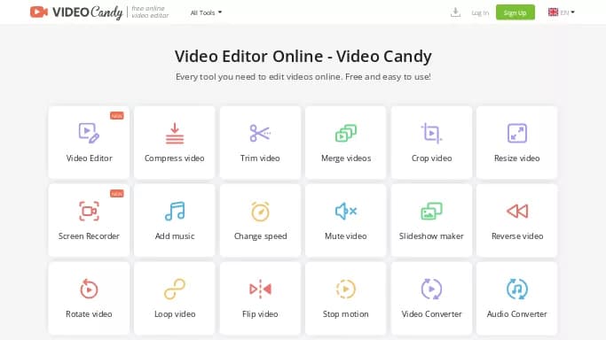 Video Candy — бесплатная нейросеть   для редактирования видео,  для маркетинга. Бесплатная версия с ограниченным функционалом, есть платные тарифы.
