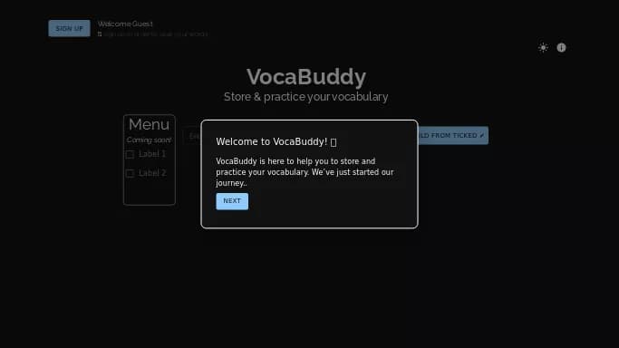 VocaBuddy — бесплатная нейросеть   для помощи в образовании. 