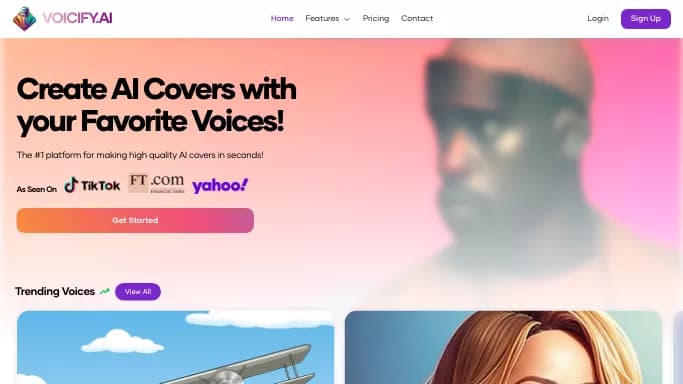 Voicify AI — платная нейросеть   для редактирования аудио,  для создания музыки. Бесплатная версия с ограниченным функционалом, есть платные тарифы.